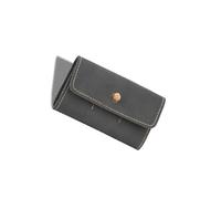 MEAKTSMI Custodia portatile in PU per chitarre Pick Contenitore portachiavi adatto per diversi amanti della chitarra, grigio