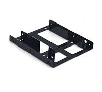 MEAKTSMI Metallo da 2 5 pollici a 3 5 pollici Supporto di montaggio per IDE SSD Bay Convertitore Mount Dock Tray Adapter
