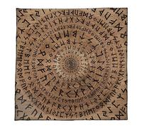 MEAKTSMI Tarocchi Carte Tovaglia Quadrato Divinazione Astrologia Astrologia Tovaglia Tovaglietta Stregoneria Accessori