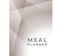Meal Planner: Minimalist Undated Food Organizer with Grocery List for everyday use