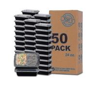 Meal Prep Containers,50 Pack Extra-thick Food Storage Containers with Lids
