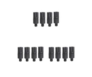 Mealoodiousmusea 3 set di 4 adattatori per allarme da pesca, connettori a sgancio rapido, accessori per allarme morso