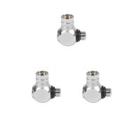 Mealoodiousmusea 3 set Pratico Regolatore di Immersione Connettore di Rotazione a 360 Gradi Impermeabile ARA Adattatore per Tubo Flessibile Accessori Immersione Esterna Bassa Pressione