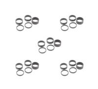 Mealoodiousmusea 5 set 5 Pezzi Bici Bicicletta In Fibra di Carbonio Rondella Auricolare Stelo Distanziale 5/10/15mm