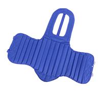 Mealoodiousmusea Protezione toracica unisex per karate, taekwondo, muay thai, protezione a costine, blu, taglia M