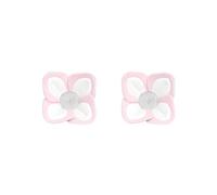 Mealoodiousmusea Set di 2 tappetini per vasca da bagno per bambini e genitori, per una maggiore salute ambientale, tappetino a rete per bagnetto con fiori, lato rosa, 80 cm