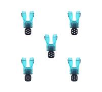 Mealoodiousmusea Set di 5 bocchini modellabili per immersioni e nuoto, regolatori polipo, verde