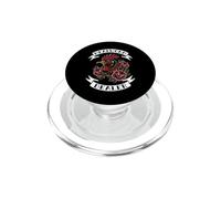 Mealworm Dealer Backyard Chicken Keeper Tattoo Rooster PopSockets PopGrip per MagSafe