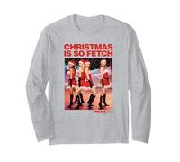 Mean Girls Christmas Is So Fetch Santa Outfit Scene Poster Maglia a Manica