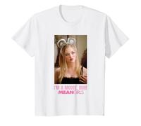 Mean Girls I'm a Mouse Duh Maglietta, Bambini, Bianco, 4 Anni