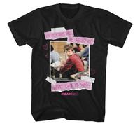 Mean Girls - Ottobre 3Rd - American Classici - Solido Nero Adulto Manica Corta T