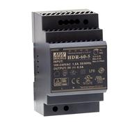 MEAN WELL Alimentatore DIN Rail HDR-60-12, 12V, 4.5A, 54W