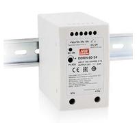 MEAN WELL DDRH-60-12 Convertitore DC/DC DIN Rail 12 V 5 A 60 W