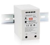MEAN WELL DDRH-60-24 Convertitore DC/DC DIN 60W 150-1500V:24V 2.5A