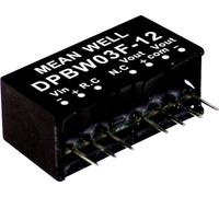 MEAN WELL Doppia uscita 3W +/-5V +/-0.3A SIP-8 Isolato Regolato Convertitore DC-DC 24V