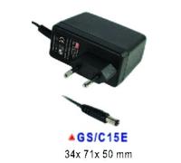 MEAN WELL GC15E-4P1J Ac-Dc Ufficio Caricabatterie 15W 12/14.4V
