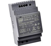 Alimentatore HDR-60-24 Volt Mean Well Trasformatore Led Power Supply Barra Din