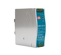 MEAN WELL NDR-120-12 120W Metallic power supply unit - Power Supply Units (120 W, 115 - 230, 47 - 63, 16 ms, 85.5%, Over voltage, Overheating, Overload, Short circuit)