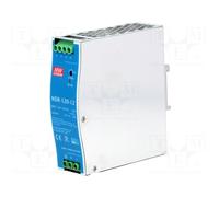 Alimentatore switching AC/DC per binari DIN 120W 90-264vac