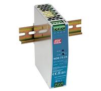 Mean Well NDR-75 Serie NDR-75-12 Guida industriale DIN a singola uscita (NDR-75-12)