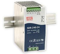 SNT MW-SDR240-24 - Alimentatore a commutazione, guida, 240 W, 24 V, 10 A