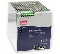 MEAN WELL TDR 960-24 ALIMENTATORE PER GUIDA DIN 24 V/DC 40 A 960 W NUM USCITE1