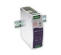 MW WDR-120-48 - Alimentazione elettrica di commutazione, guida DIN, 120 W, 48 V,