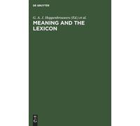Meaning and the Lexicon (Copertina rigida)