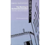 Meaning of the Built Environment: A Non-Verbal Communication Approach
