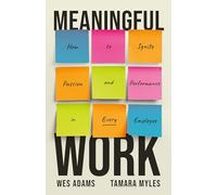 Meaningful Work: How to Ignite Passion and Performance in Every Employee