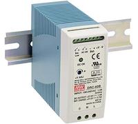 MW DRC-40A - Alimentatore a commutazione, guida DIN, 40 W, 13,8 V, 1,9/1 A
