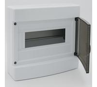 MeanWell centralino da parete 12 moduli, bianco IP40, 270x190x100 mm, RAL 9016,