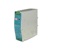 MeanWell EDR-150-24, Trasformatore Rotaia Industriale 24V 156W 6,5A Barra Guida DIN Rail Power Supply Universale