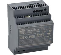 Meanwell HDR-100-24 100watt 24vdc din Ferroviario