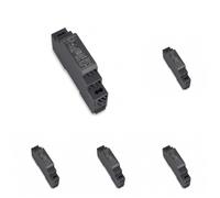Meanwell HDR-15-24, 220 V, colore: Nero (Confezione da 5)