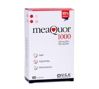 Meaquor 1000 (60 Capsule) Omega 3 IFOS 5 Stelle Certificato - Omega3 1000mg EPA