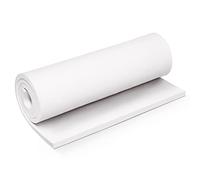 MEARCOOH Bianco Fogli in Schiuma Eva 10mm, 35.5cm*99cm Cosplay Schiuma Eva, 1PCS Eva Foam densità 86 kg/m3 per Il Cosplay, Artigianato, progetti Fai da Te (Bianco 10mm)