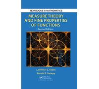 Measure Theory and Fine Properties of Functions, Revised Edition