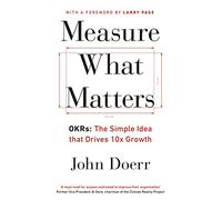 John Doerr Measure What Matters (Tascabile)