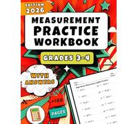 Measurement Workbook for Grades 3-4: Length, Weight, Capacity & Temperature Over 1220 Practice Problems with Full Answer Key