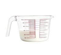 Measuring Cup, Metric Imperial Measurement Jug Tool, Household Kitchen Measuring for Baking, Cooking, Sturdy Trasparente Glass Cup for Home, Apartment, Ristorante, Dining Room, Dessert