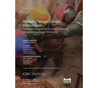 Measuring Service Contract Performance (Tascabile) CSIS Reports