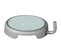 Measury Pietra a bolle d'aria per acquario, pietra d'aria per acquario 58 mm, diffusore d'aria per acquario in acciaio inox