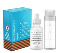Measury Test Durezza Acqua, Misuratore Durezza Acqua Prodotto in Germania, Kit Durezza Acqua 15 ml Fino a 200 test, Durezza Acqua Tester