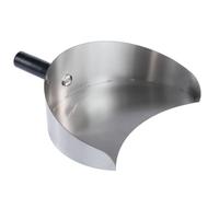 Meat Catcher Pan - Stainless Steel Catcher Frying Pan | 8.86 Inches Rotisserie Meat Shovel | Durable Ergonomic Design for Grilling, Roasting, And Easy Cleaning
