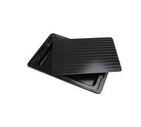 Meat Defrosting Tray - Thaw With Drip Tray | Quick Defrosting Tray for Freezing Food Thawing, Quickly Defrost And Thaw Meat And Food, Defrosting Tray for Meat