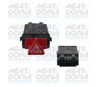 MEAT & DORIA 23617 Interruttore, Lampeggiatore d'emergenza per AUDI