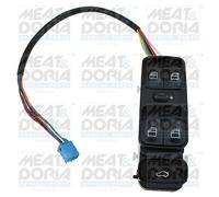 Interruttore alzacristalli anteriore Sx 26067 MEAT & DORIA per MERCEDES-BENZ