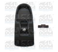 Interruttore alzacristalli anteriore Dx nero 26753 MEAT & DORIA per IVECO