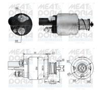Interruttore solenoide, avviamento MEAT & DORIA 46126